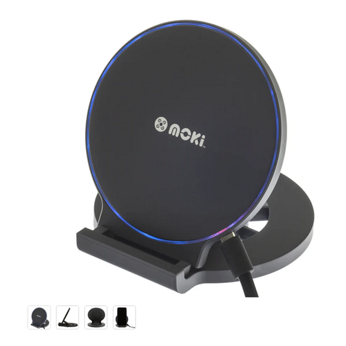 Moki Chargestand Qi Wireless 10W Black